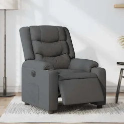 vidaXL Fauteuil inclinable électrique Tissu