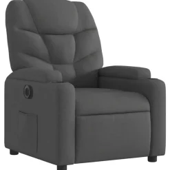 vidaXL Fauteuil inclinable électrique Tissu