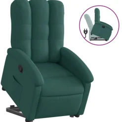 vidaXL Fauteuil inclinable tissu