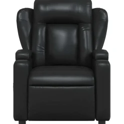 Fauteuils Et Chaises-vidaXL Fauteuil inclinable en similicuir Noir