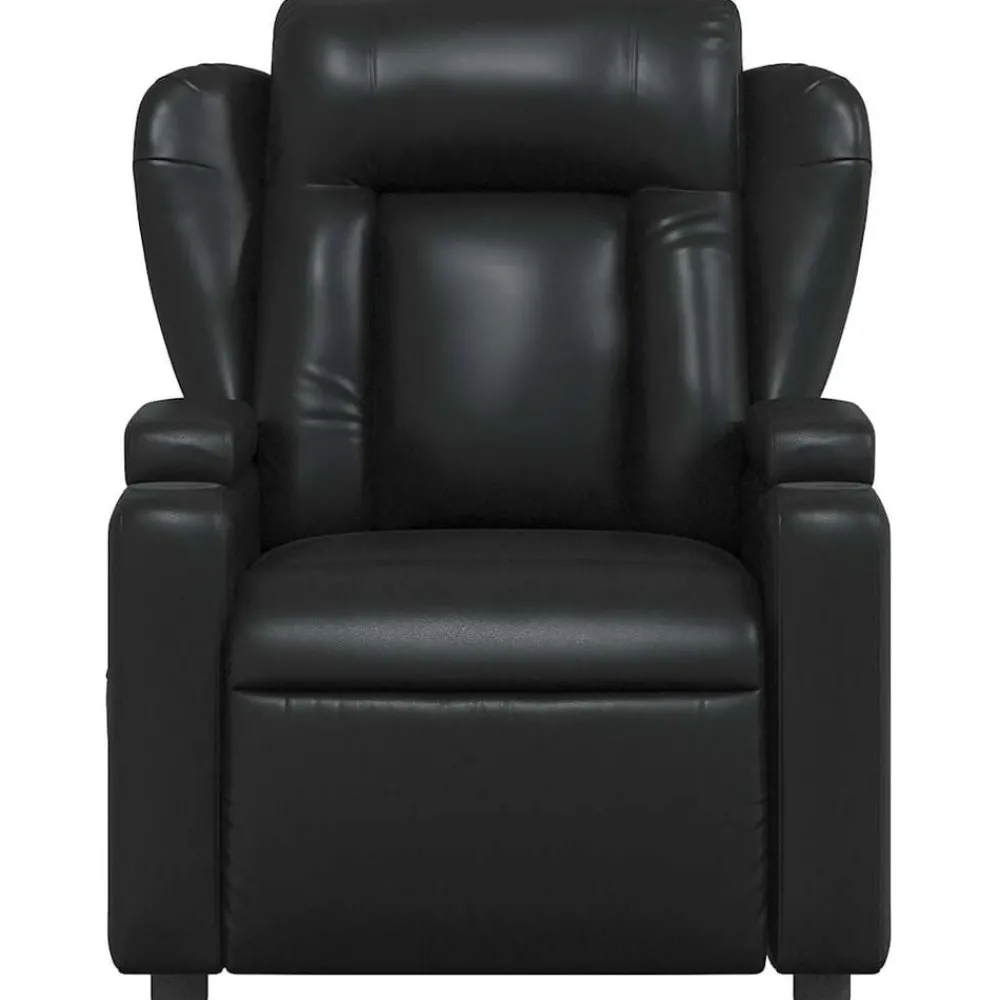 Fauteuils Et Chaises-vidaXL Fauteuil inclinable en similicuir Noir