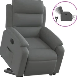 vidaXL Fauteuil inclinable électrique tissu