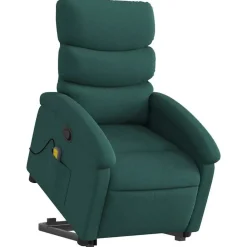 vidaXL Fauteuil inclinable de massage Tissu