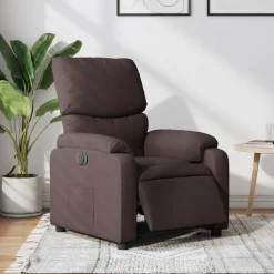 vidaXL Fauteuil inclinable électrique Tissu