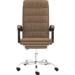 vidaXL Fauteuil inclinable de bureau Tissu