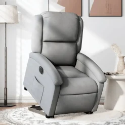 vidaXL Fauteuil inclinable électrique tissu