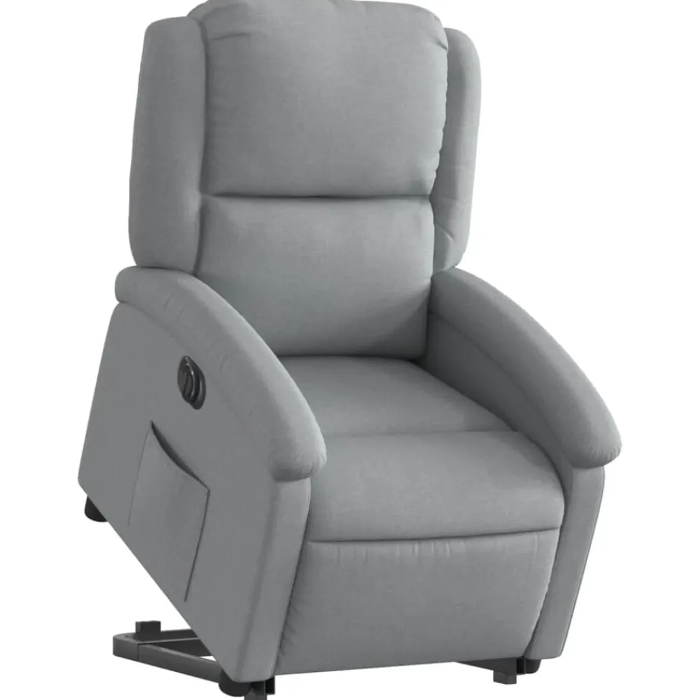vidaXL Fauteuil inclinable électrique tissu