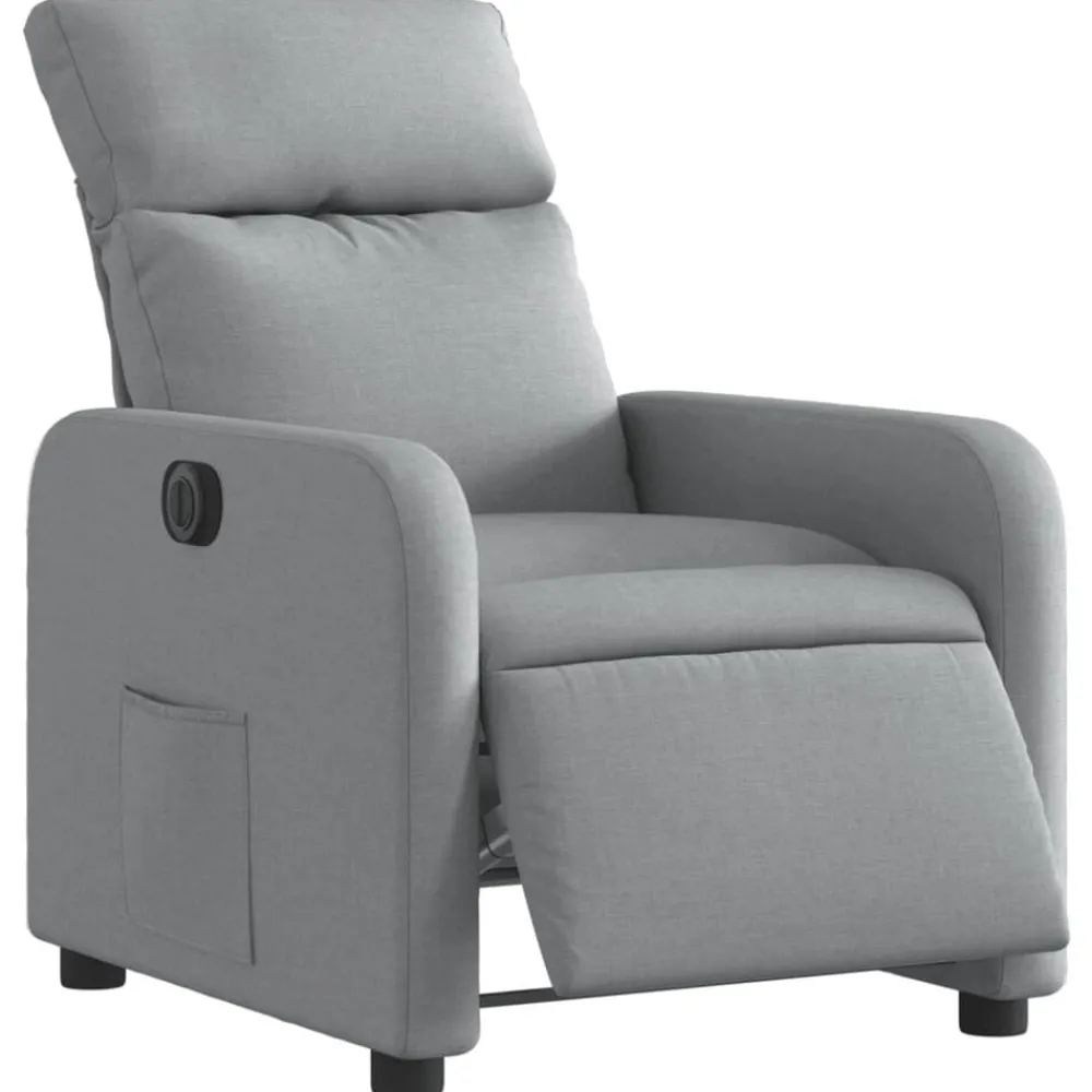 vidaXL Fauteuil inclinable électrique Tissu