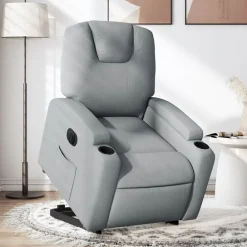 vidaXL Fauteuil inclinable électrique tissu