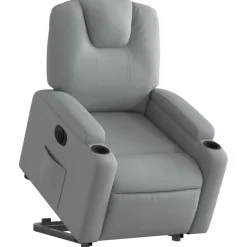 vidaXL Fauteuil inclinable électrique tissu