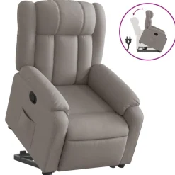 vidaXL Fauteuil inclinable tissu