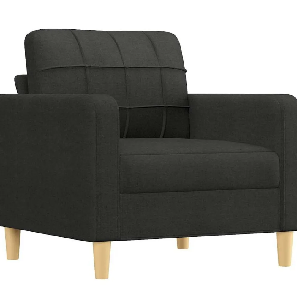 vidaXL Fauteuil 60 cm Tissu
