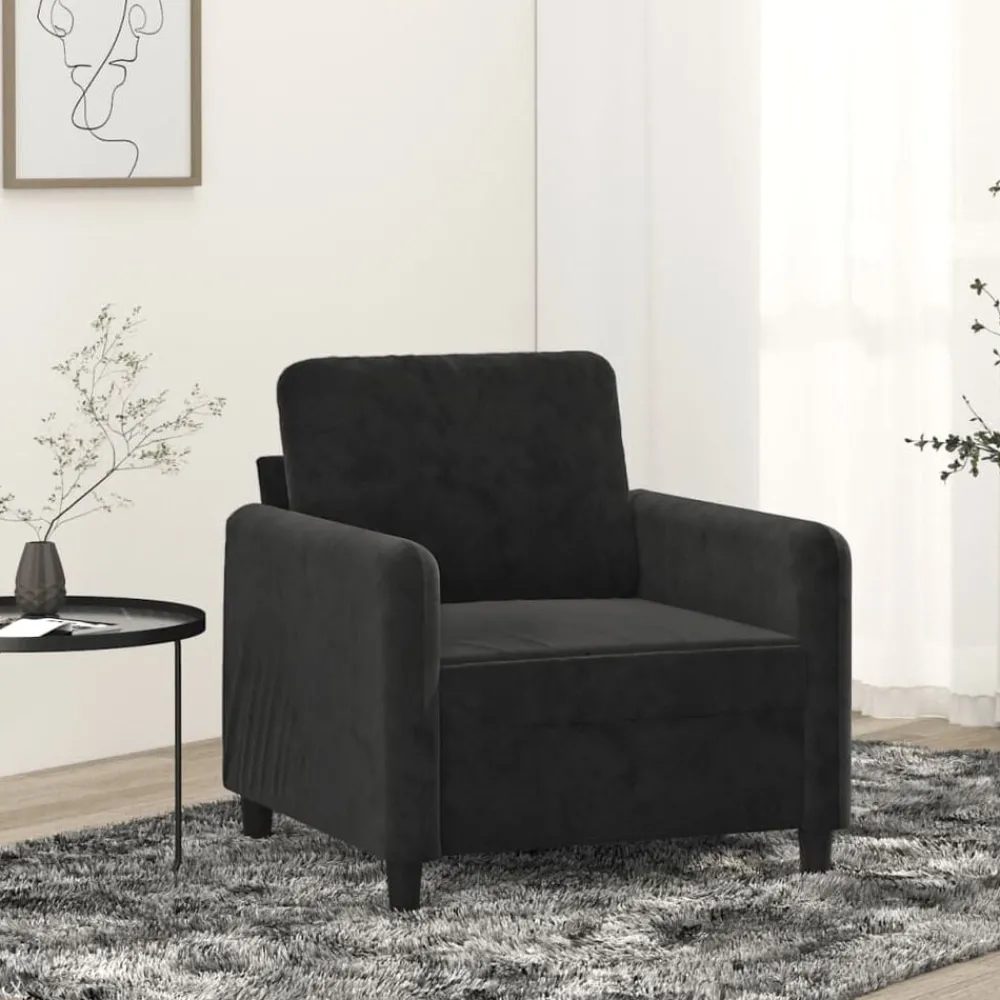 vidaXL Fauteuil 60 cm Velours