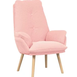 vidaXL fauteuil 69 x 74 x 93 cm Tissu Sherpa