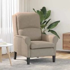 vidaXL fauteuil 76 x 94 x 102 cm Microfibre