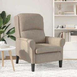 vidaXL fauteuil 76 x 94 x 102 cm Microfibre