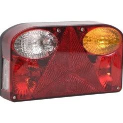 Pièces Détachées Pour Véhicules-vidaXL Feux de remorque 2 pcs Rouge 23x6x13 cm 12V ampoule classique