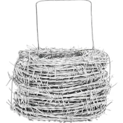 Accessoires De Quincaillerie-vidaXL Fil barbelé 500 m Argent