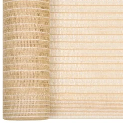 Pelouses & Jardins-vidaXL Filet brise-vue 1x10 m PEHD 75 g/m² Beige
