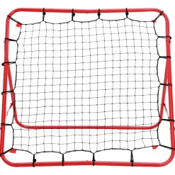 vidaXL Filet de rebond de football réglable 100x100 cm