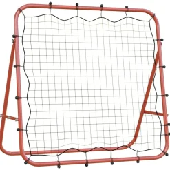 Divers Sports-vidaXL Filet de rebond de football réglable 96x80x96 cm acier et PE