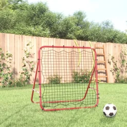 Divers Sports-vidaXL Filet de rebond de football réglable 96x80x96 cm acier et PE
