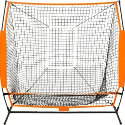vidaXL Filet d'entraînement baseball multisport Noir 174x76x158,5 cm