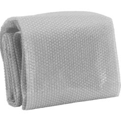Piscine & Spa-vidaXL Film solaire de piscine flottant PE 381 cm Gris