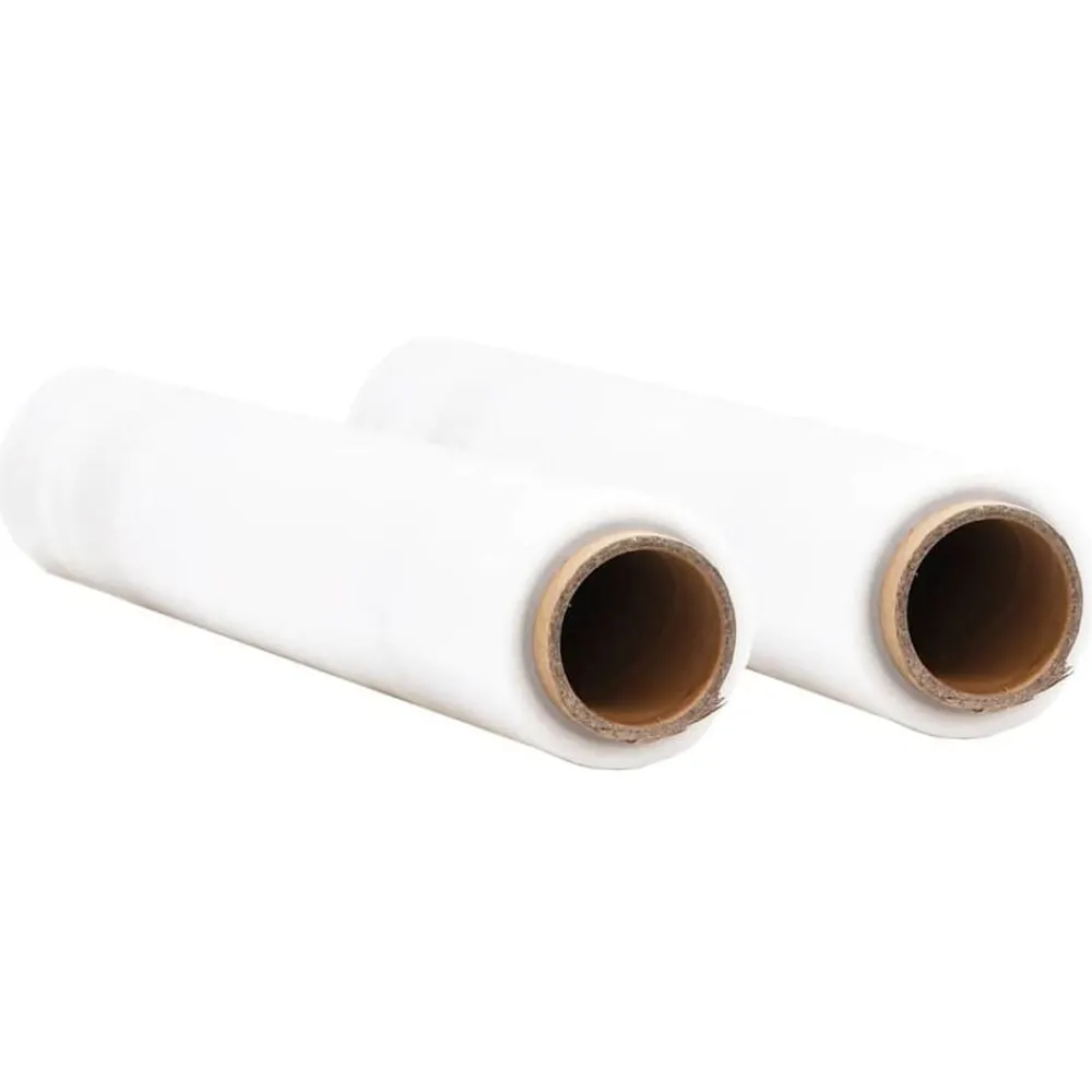 vidaXL Film étirable 2 pcs 17 μm 50 cm x 150 m