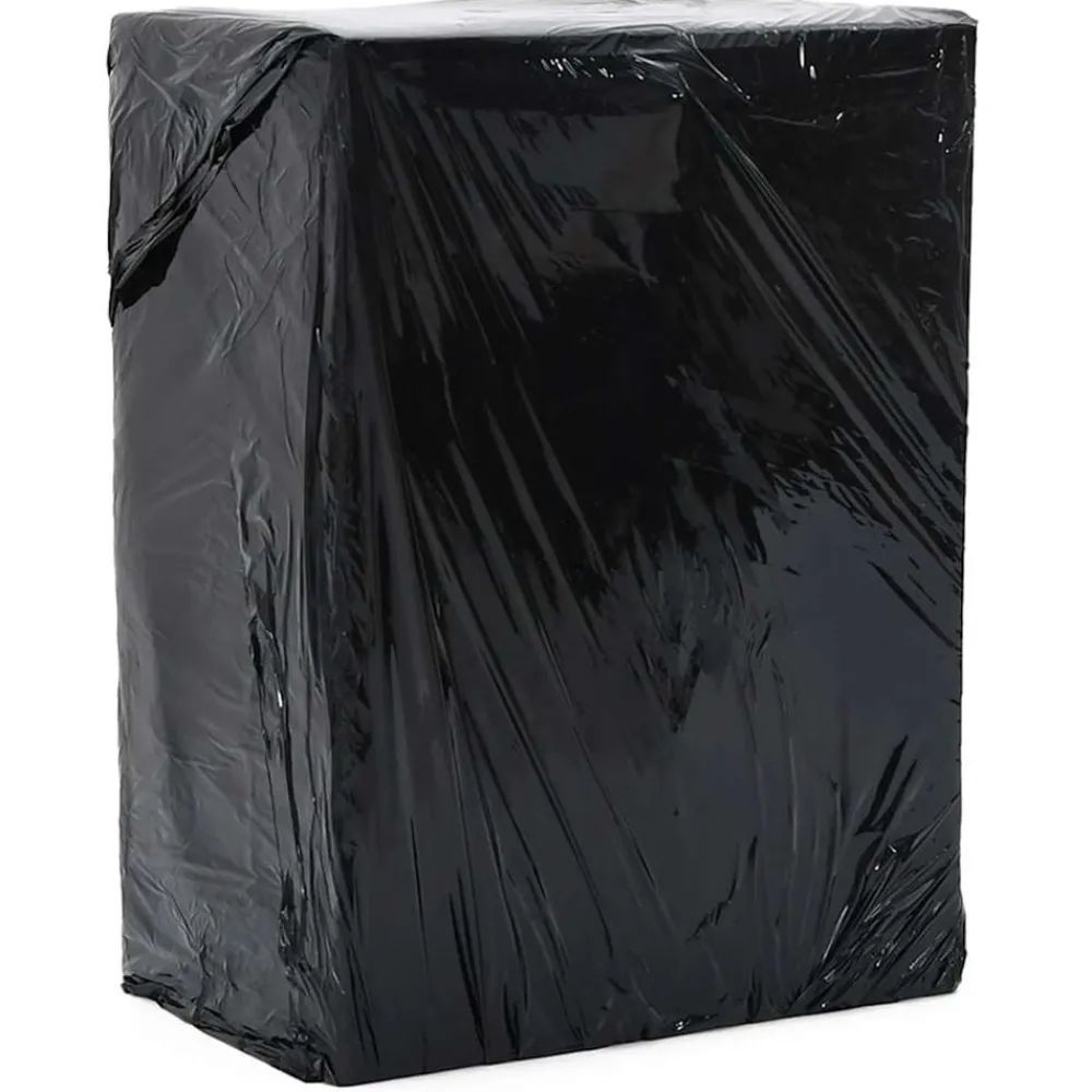 Fournitures De Bureau-vidaXL Film étirable 2 pcs 17 μm 50 cm x 150 m Noir
