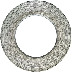 vidaXL Fils barbelés BTO-22 2 pcs 100 m Acier