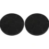 vidaXL Filtres à charbon pour hotte de cuisine 2 pcs 105x21 mm