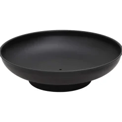 Cheminées-vidaXL Foyer 57 cm Acier Noir