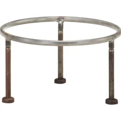 vidaXL Foyer rustique Ø 40 cm Fer
