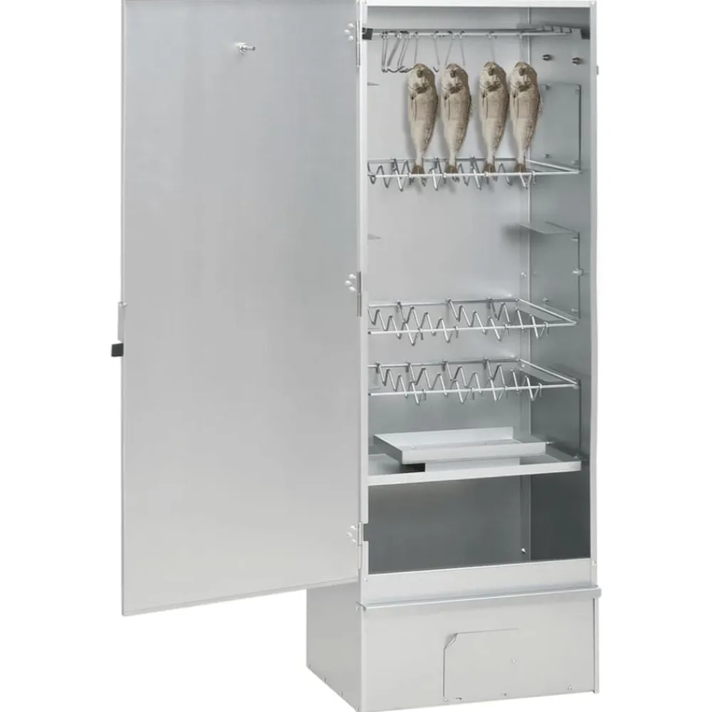 Arts De La Table & Arts Culinaires-vidaXL Fumoir pour four à barbecue avec copeaux de bois 44,5x29x110 cm