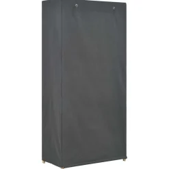 Armoires & Meubles De Rangement-vidaXL Garde-robe à 3 niveaux 79 x 40 x 170 cm Tissu Gris
