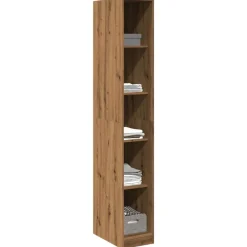 Armoires & Meubles De Rangement-vidaXL Garde-robe chêne artisanal 30x50x200 cm bois d'ingénierie ch&ecirc;ne artisanal