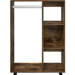 vidaXL Garde-robe Chêne fumé 80x40x110 cm Bois d'ingénierie