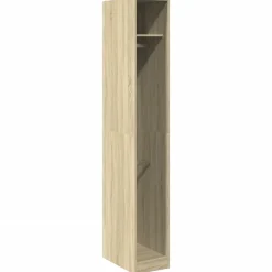 vidaXL Garde-robe chêne sonoma 30x50x200 cm bois d'ingénierie