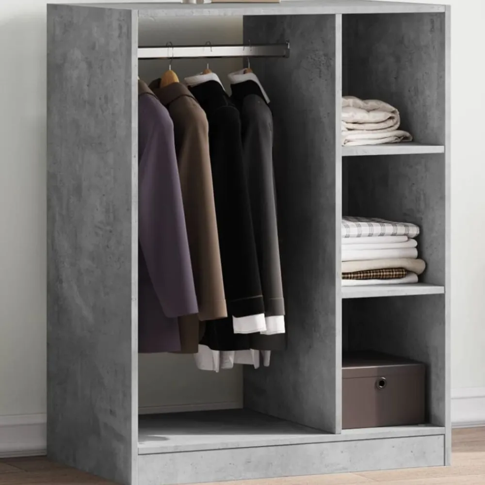 vidaXL Garde-robe 77x48x102 cm bois d'ingénierie