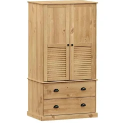 Armoires & Meubles De Rangement-vidaXL Garde-robe VIGO 90x55x170 cm bois massif de pin Marron
