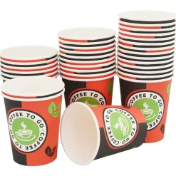 vidaXL Gobelet à café jetable 1000 pcs Papier 240 ml (8 oz)
