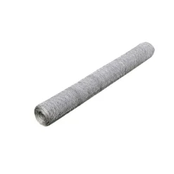 vidaXL Grillage pour volière Acier galvanisé 25 x 0,5 m é