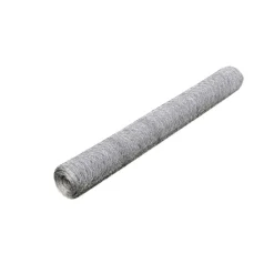 Clôtures & Barrières-vidaXL Grillage pour volière Acier galvanisé 25 x 0,5 m é Argent