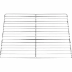 vidaXL Grille de barbecue Argenté 40 x 30 cm Acier inoxydable