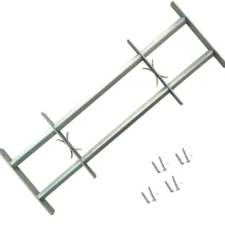 vidaXL Grilles réglables de sécurité de fenêtres 2 pcs 1000-1500 mm