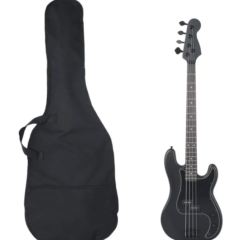vidaXL Guitare basse électrique pour débutants avec sac 4/4 46"