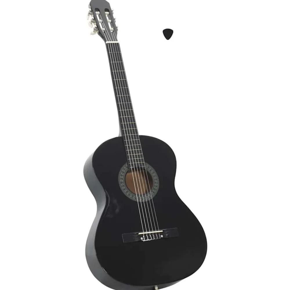 vidaXL Guitare classique pour débutants 4/4 39" Tilleul