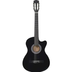 vidaXL Guitare découpée classique occidentale avec 6 cordes 38