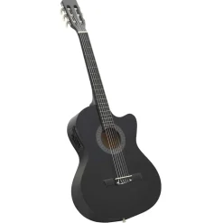 vidaXL Guitare découpée classique occidentale égaliseur 6 cordes